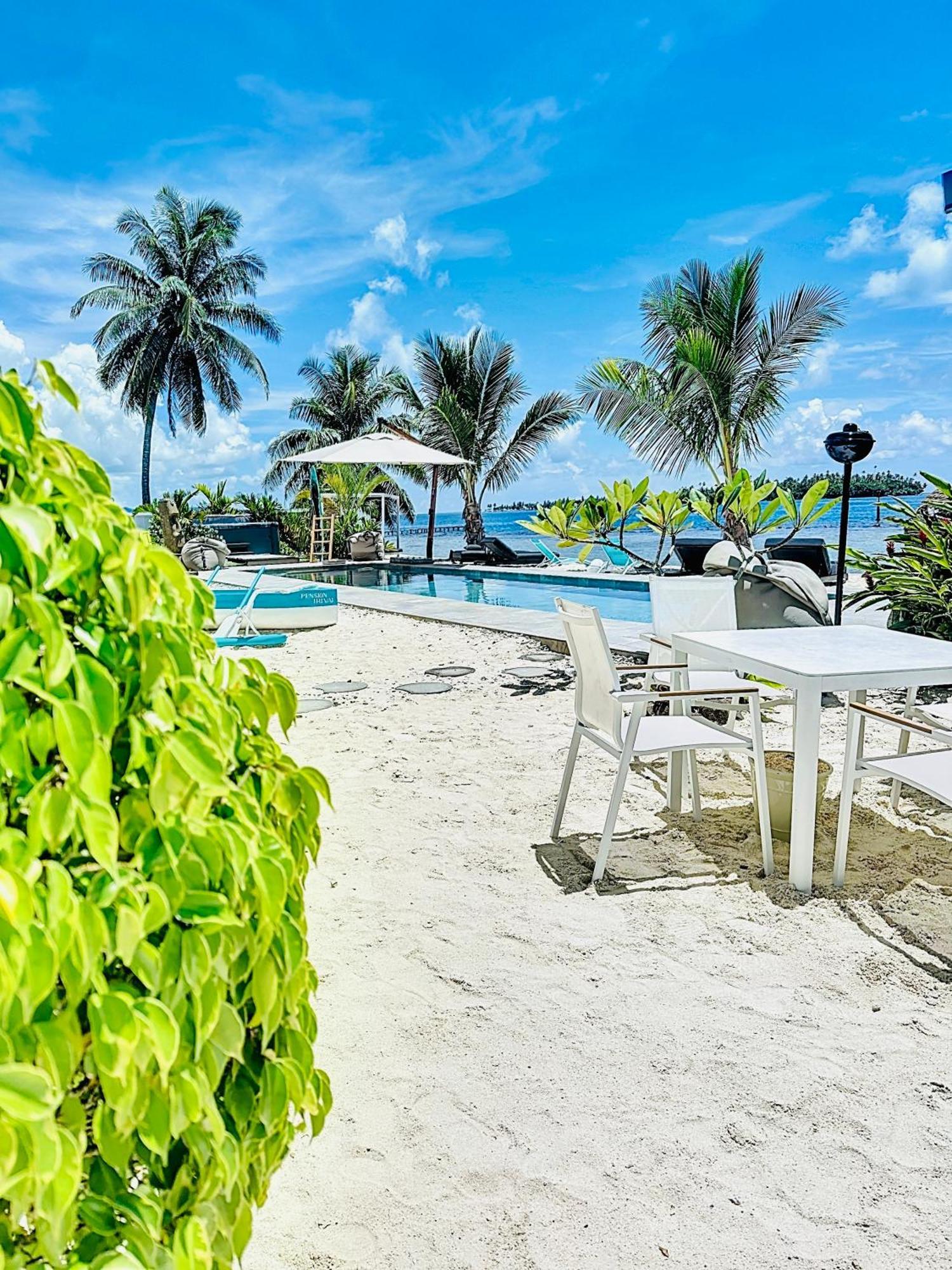 Pension Irivai, Appartement Uo Uo 3 Chambres Vue Mer Uturoa Extérieur photo
